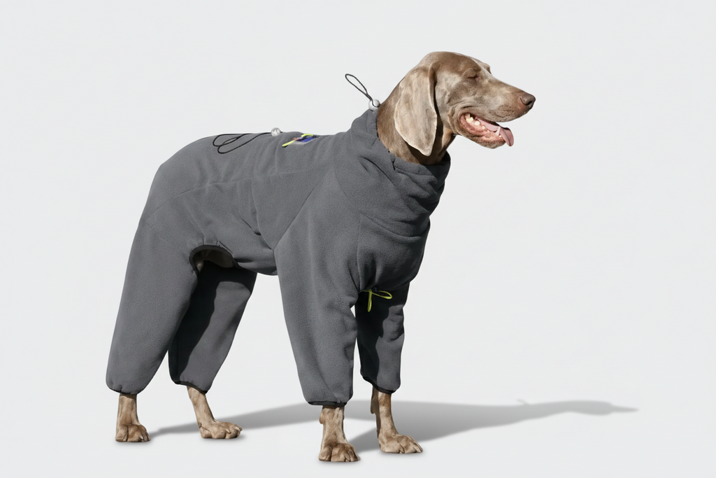 Plush Fleece Dog Jumpsuit