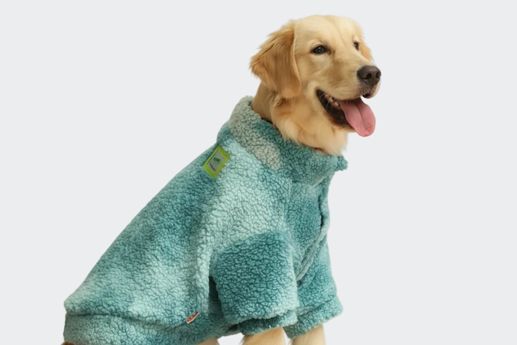 Fleece-Lined Winter Dog Sweatshirt