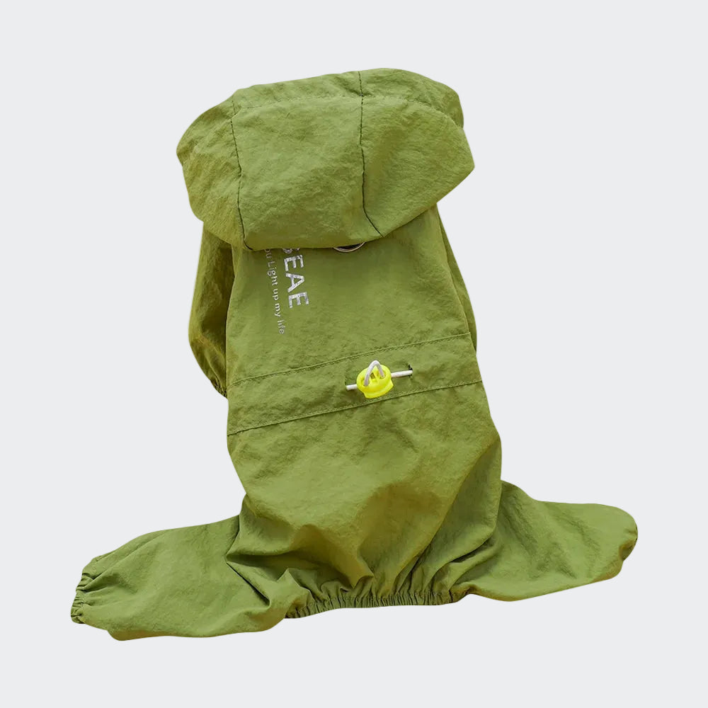 Lightweight Waterproof Dog Raincoat