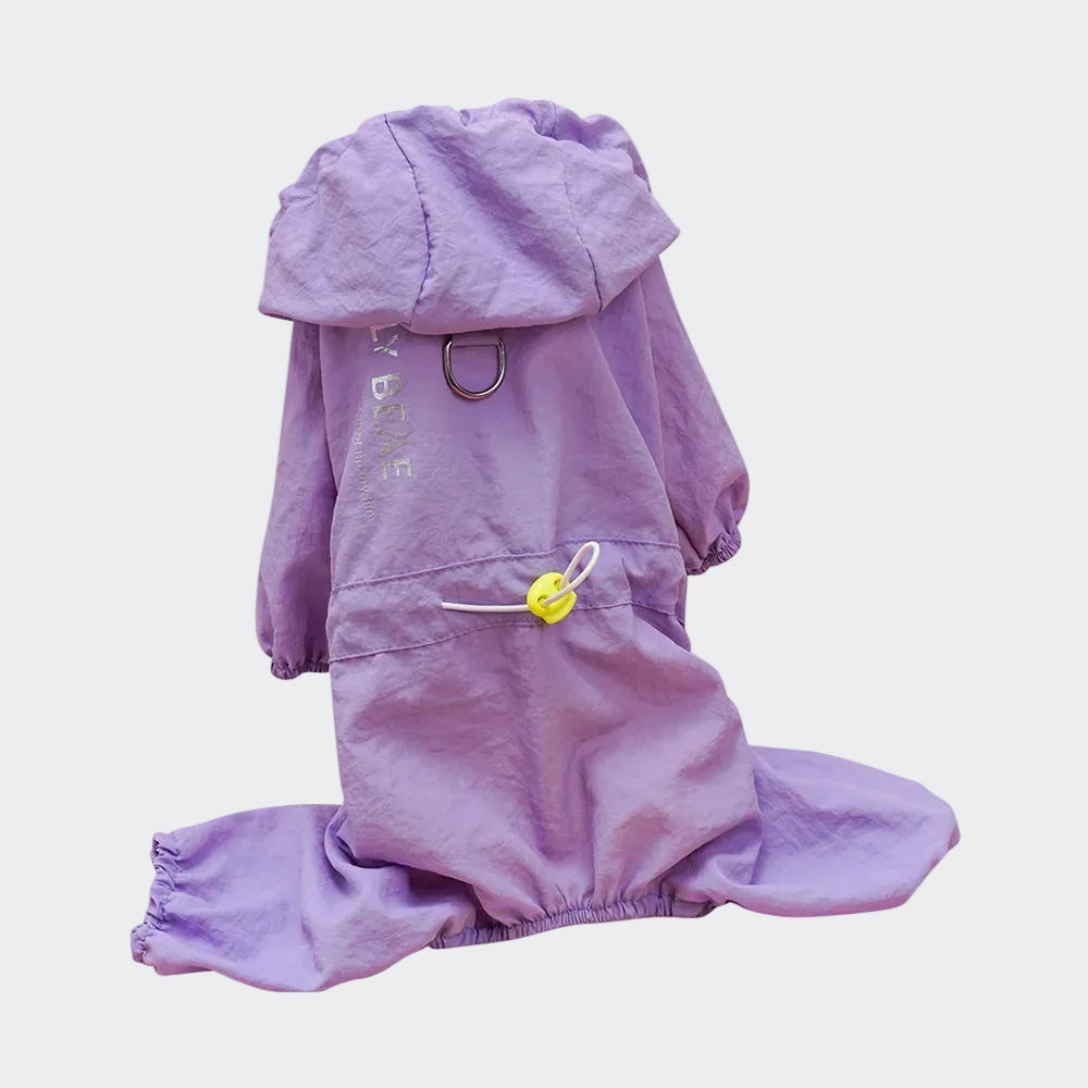 Lightweight Waterproof Dog Raincoat