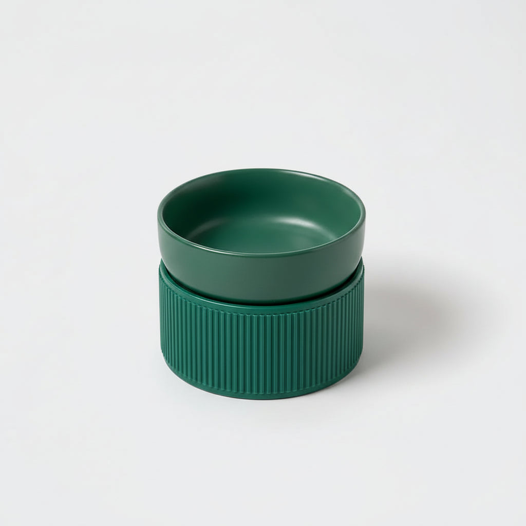 Elevé Double Ceramic Pet Bowl