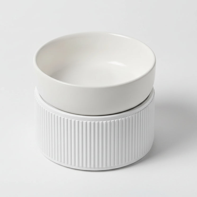 Elevé Double Ceramic Pet Bowl