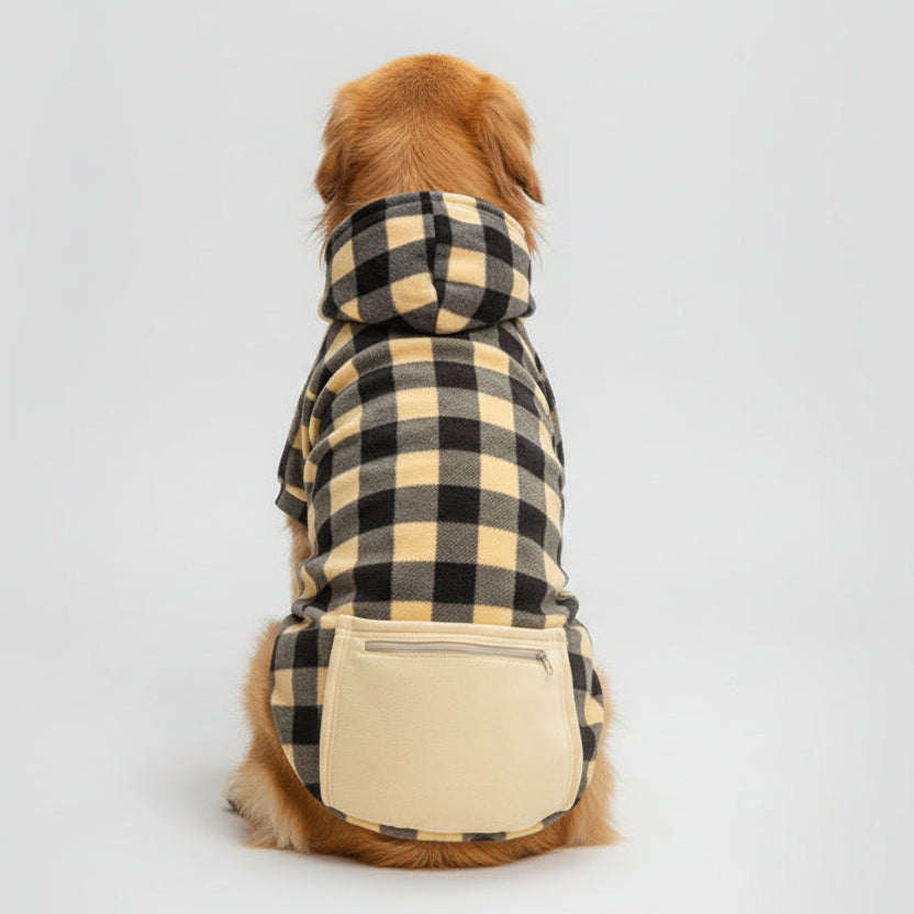 Winter Plaid Hoodie
