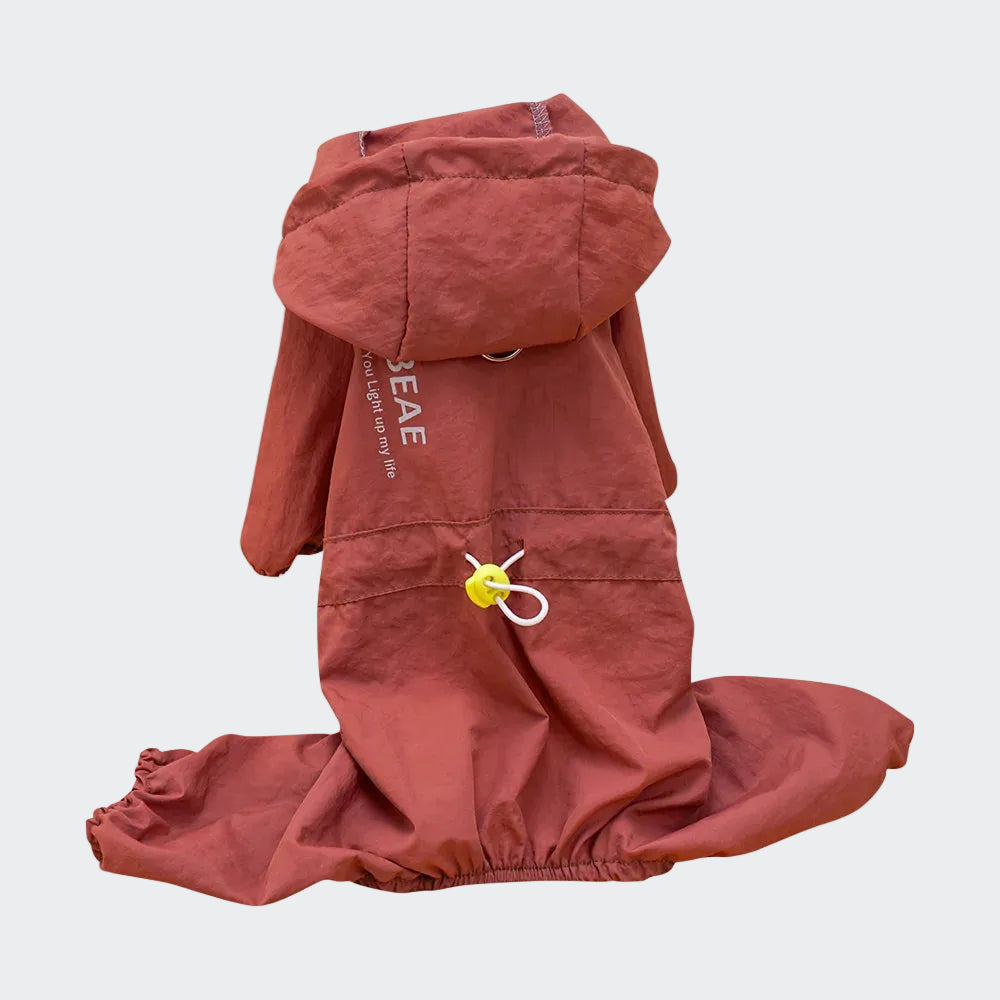 Lightweight Waterproof Dog Raincoat
