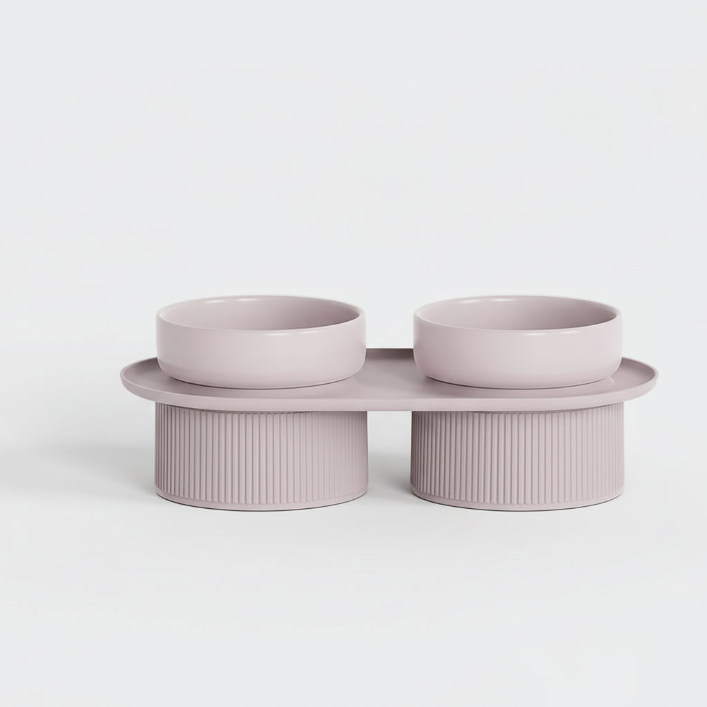 Elevé Double Ceramic Pet Bowl
