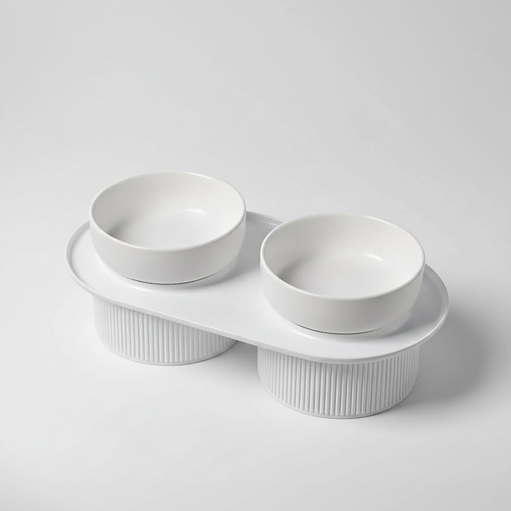 Elevé Double Ceramic Pet Bowl