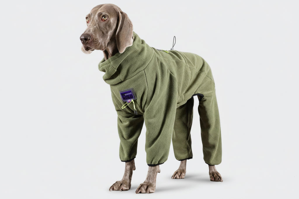 Plush Fleece Dog Jumpsuit