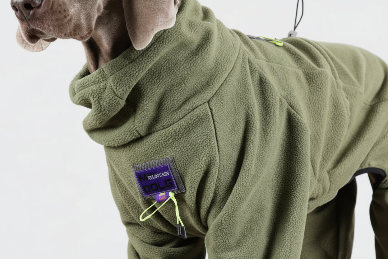 Plush Fleece Dog Jumpsuit