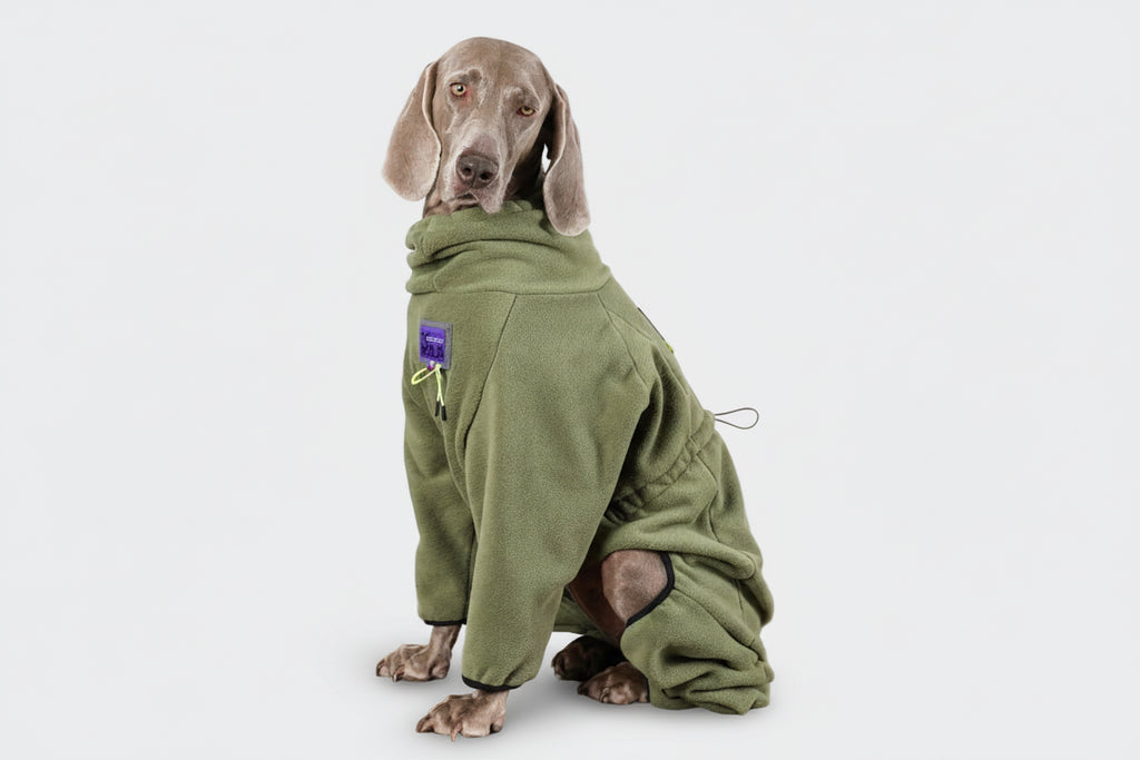 Plush Fleece Dog Jumpsuit
