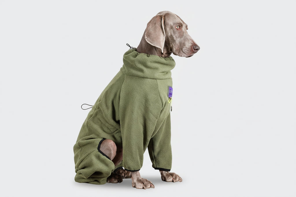 Plush Fleece Dog Jumpsuit