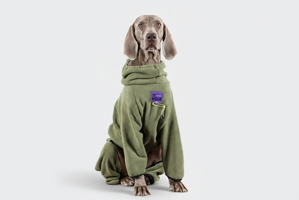 Plush Fleece Dog Jumpsuit