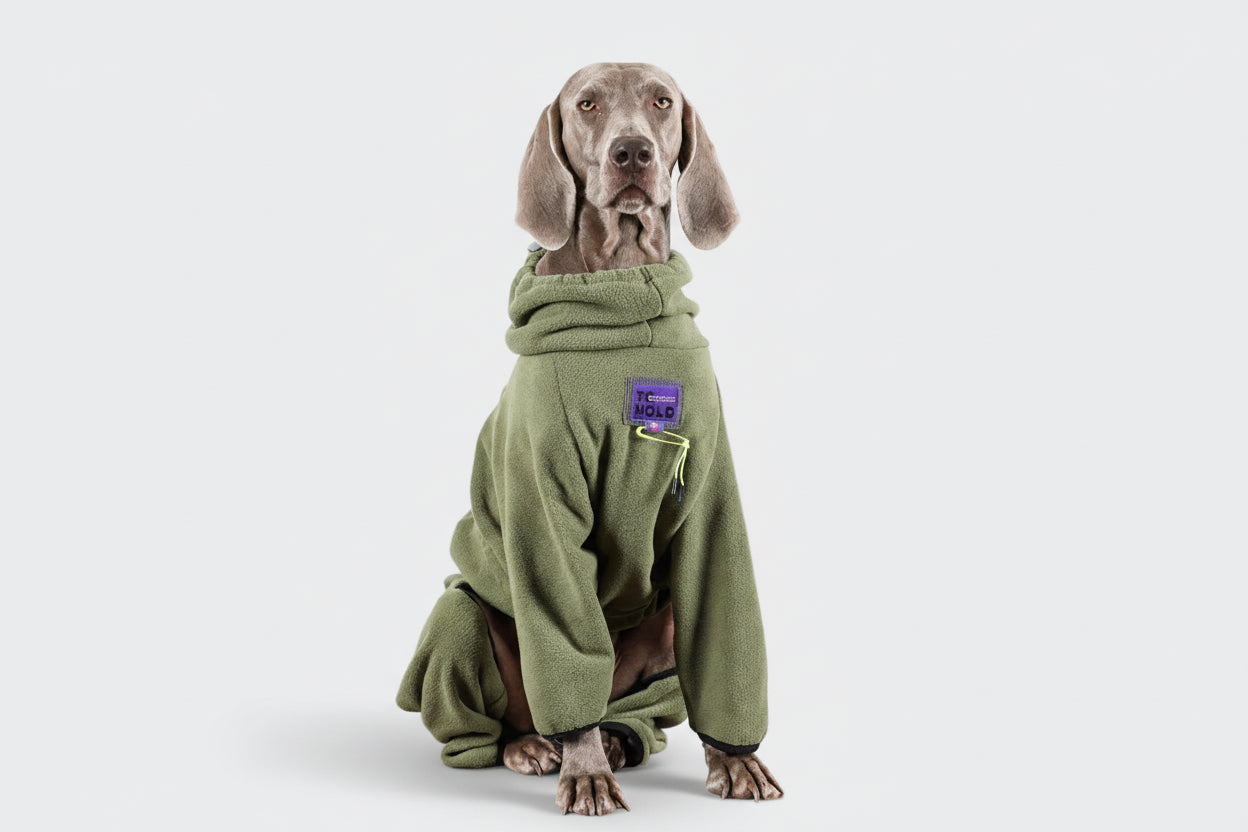 Plush Fleece Dog Jumpsuit