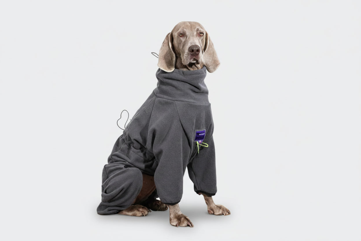 Plush Fleece Dog Jumpsuit