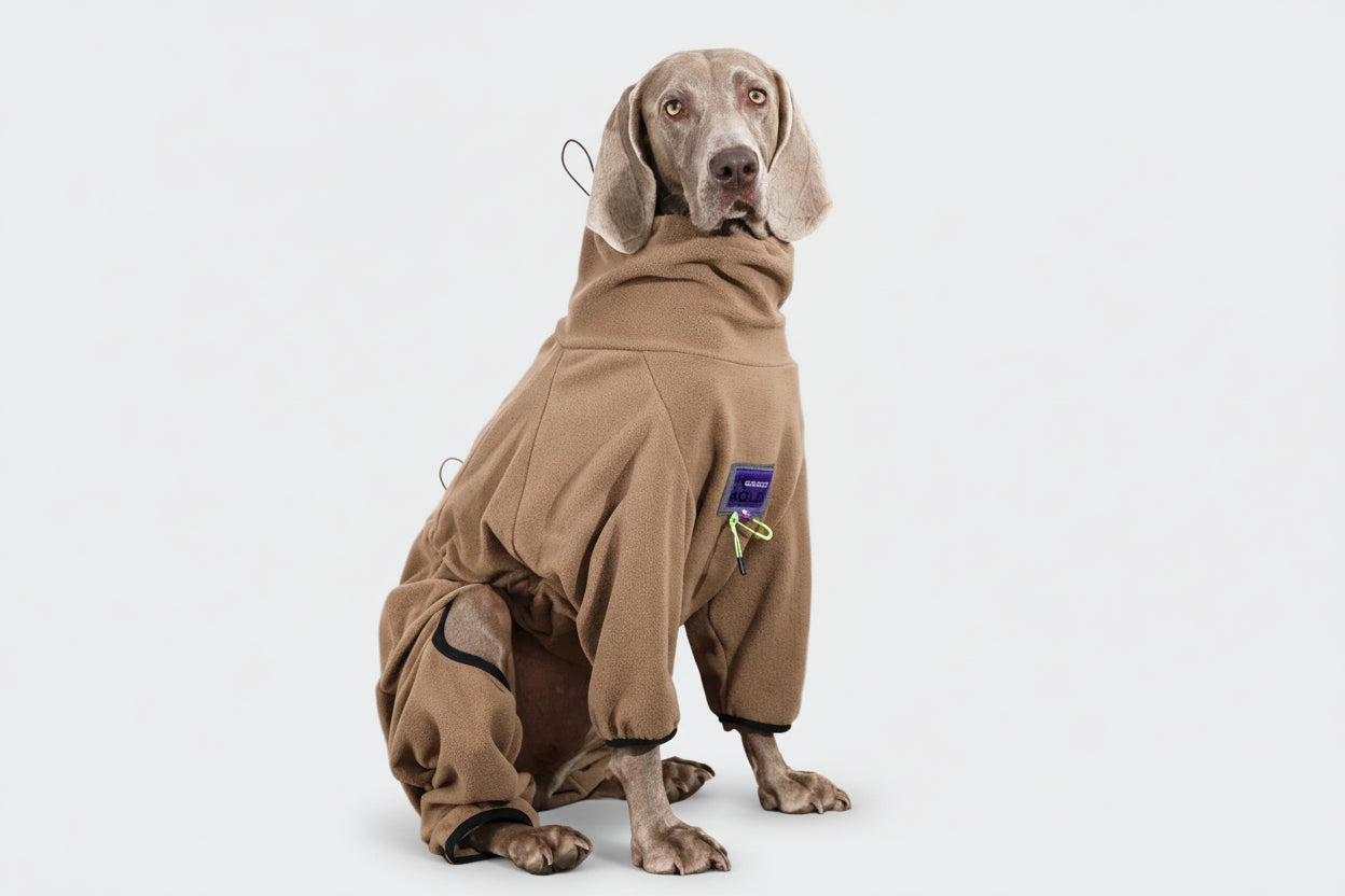 Plush Fleece Dog Jumpsuit