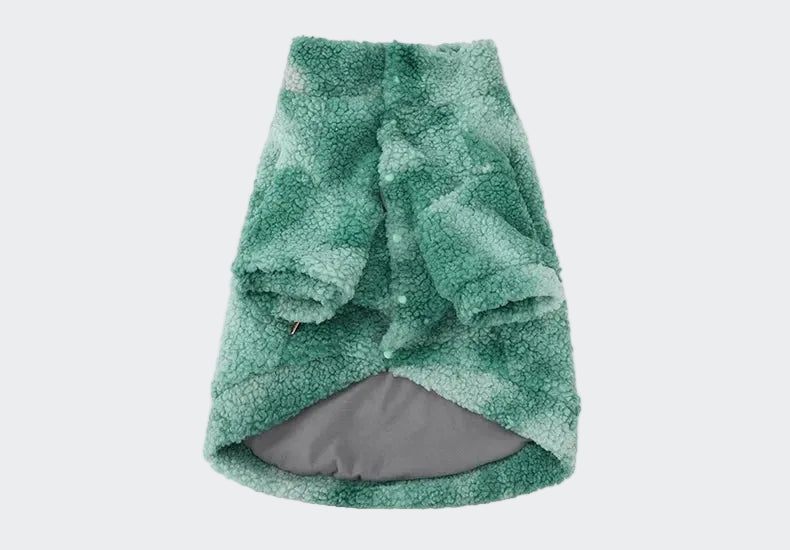 Fleece-Lined Winter Dog Sweatshirt